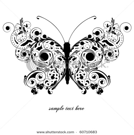 stock-vector-abstract-floral-butterfly-60710683 (450x454, 55Kb)