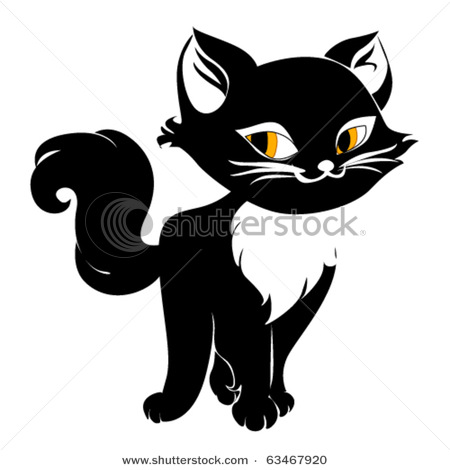 stock-vector-black-cute-vector-cat-63467920 (450x470, 33Kb)