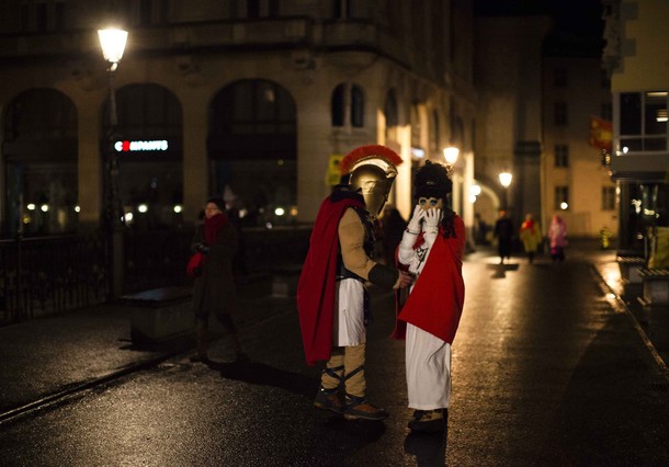 Карнавал в Люцерне (Carnival in Lucerne), Швейцария, 16 февраля 2012 года.