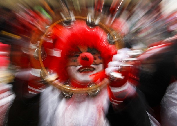 Карнавал женщин (Women's Carnival) в Кёльне, Германия, 16 февраля 2012 года