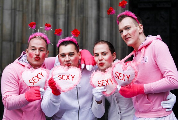 Карнавал женщин (Women's Carnival) в Кёльне, Германия, 16 февраля 2012 года