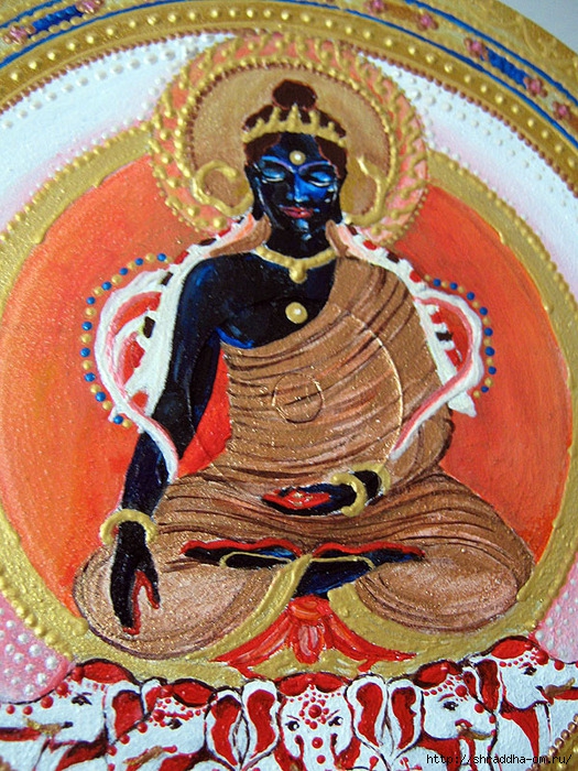 Buddha Akshobhaya,  ,  Shraddha, 5 (525x700, 396Kb)