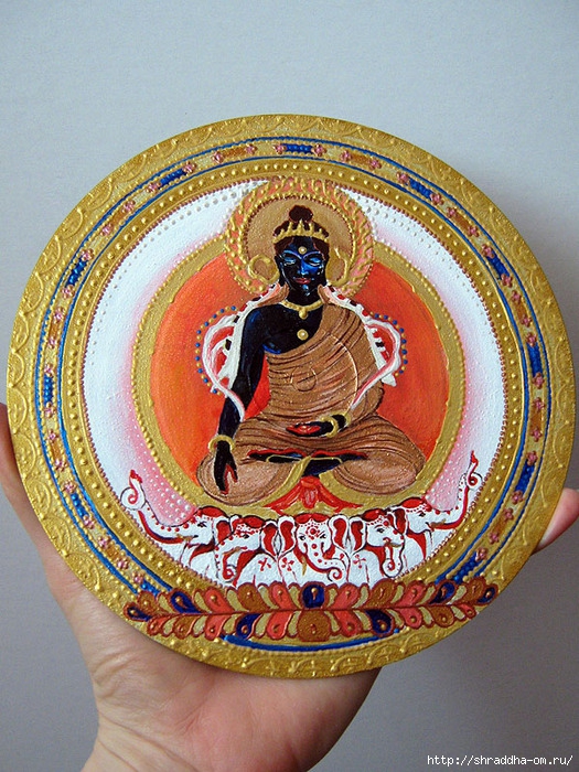 Buddha Akshobhaya,  ,  Shraddha, 8 (525x700, 372Kb)