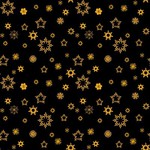  mini_gold_snowflakes_on_black (400x400, 58Kb)