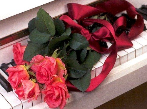 розы на рояле (500x370, 53Kb)
