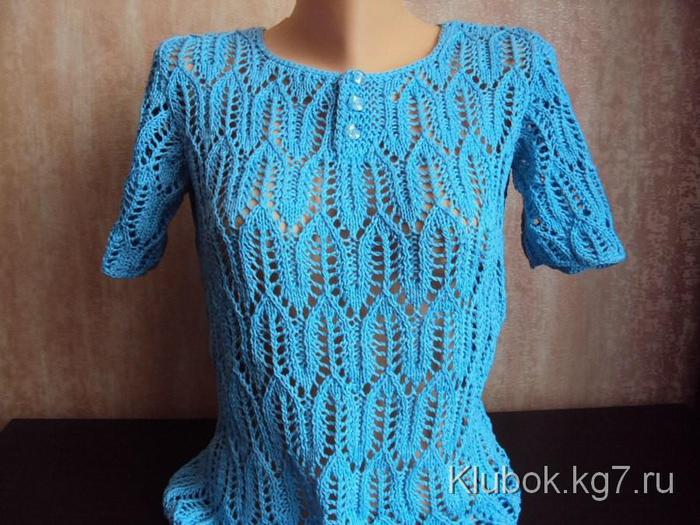 Связать ажурную кофточку Связать ажурную кофточку