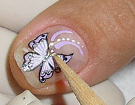 Как нарисовать бабочку на ногтях (18) (196x153, 27Kb)
