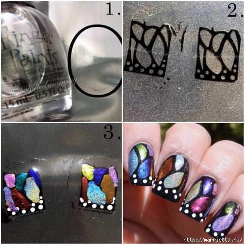 Как нарисовать бабочку на ногтях (33) (500x500, 181Kb)