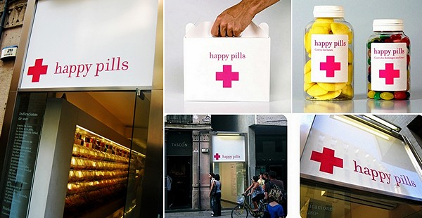 магазин Happy Pill в барселоне