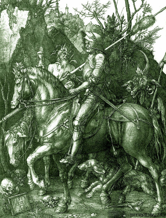 Рыцарь, Смерть и Дьявол, 1513 (535x700, 204Kb)