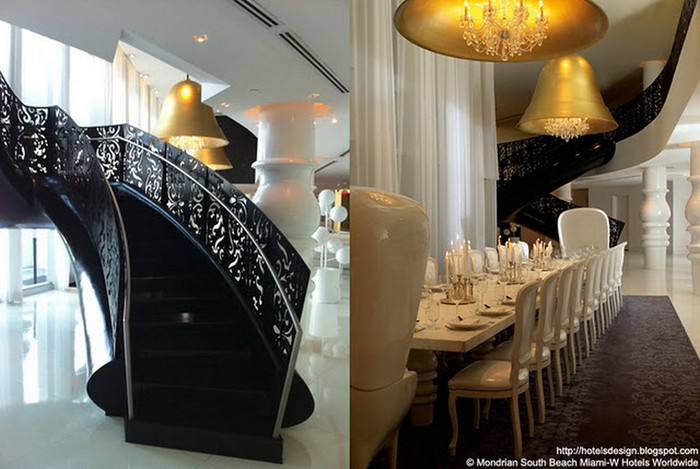 Удивительно красивый дизайн отеля Mondrian South Beach 31 (700x469, 84Kb)