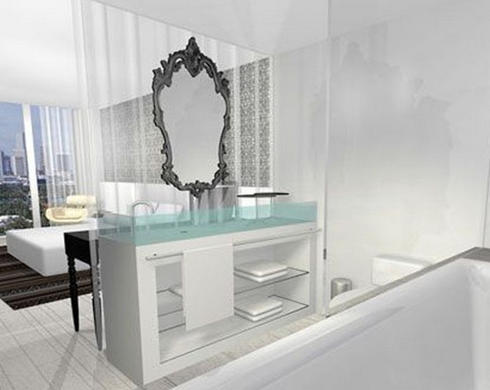 Удивительно красивый дизайн отеля Mondrian South Beach 39 (700x557, 58Kb)
