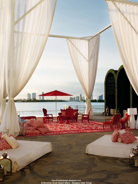 Удивительно красивый дизайн отеля Mondrian South Beach 42 (525x700, 382Kb)