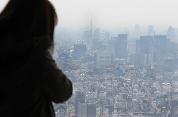 'Tokyo Sky Tree' самая высокая телебашня в мире, Токио, 17 апреля 2012 года