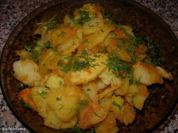 Румяная картошка
