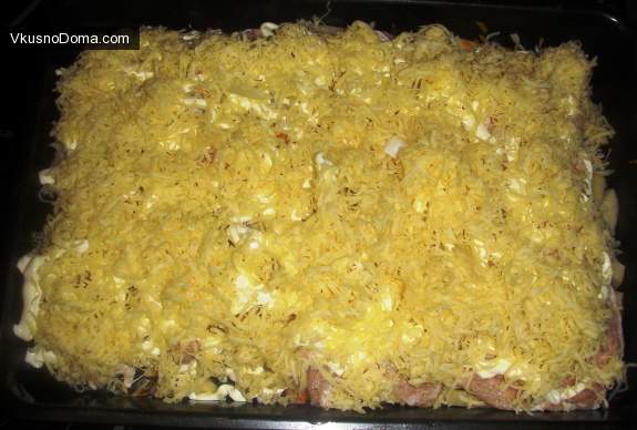 Картошка с мясом в духовке слоями рецепт с пошагово в духовке Картошка с мясом в духовке слоями рецепт с пошагово в духовке