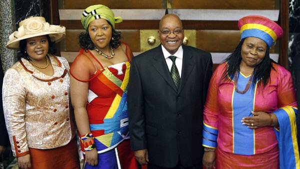 President Jacob Zuma wives (600x339, 36Kb)