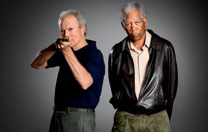 Clint Eastwood & Morgan Freeman (700x446, 34Kb)