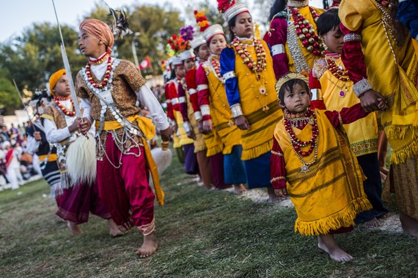 Шад Сук Мунсим фестиваль (Shad Suk Mynsiem Festival) в  Шиллонг, Мегхалая, 16 апреля 2012 года