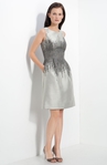  Lela Rose Print Sheath Dress (456x700, 85Kb)