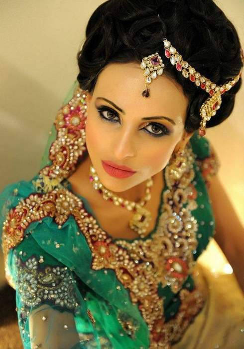 Портретные фото невест из Индии 4 (490x700, 382Kb)