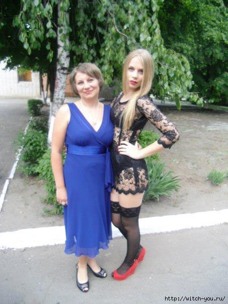 Анастасия Фоменко с мамой
