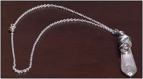 wire work spoon necklace tutorial (584x323, 28Kb)