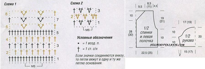 Вязание Крючком Схемы Диана