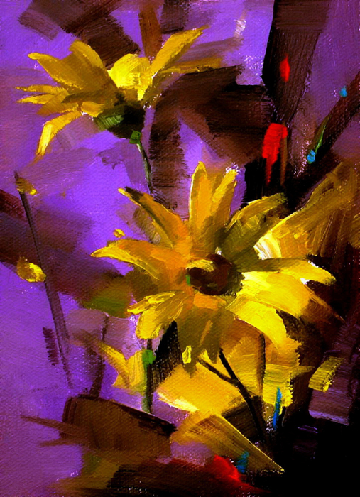 Yellow Daisy (507x700, 488Kb)