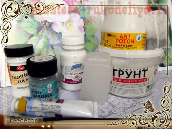 Какие лаки подходят для декупажа Какие лаки подходят для декупажа