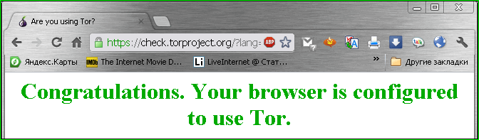 Используем TOR в Google Chrome