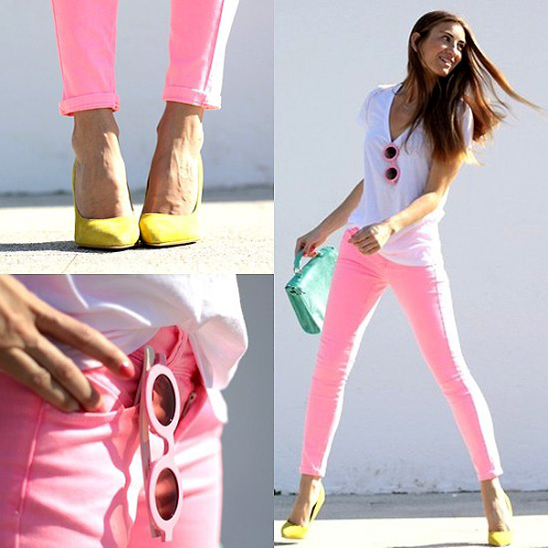 hot-pink-jeans-street-style (600x600, 132Kb)