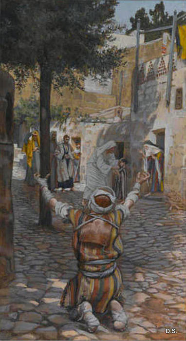 Healing of the Lepers at Capernaum, 1886-94 (382x700, 57Kb)