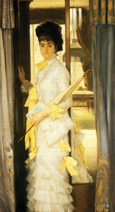 Portrait of Miss Lloye, 1876 (380x700, 202Kb)