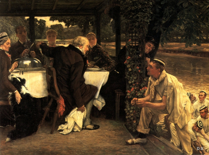 The Prodigal Son, the Fatted Calf, 1882 (700x521, 314Kb)