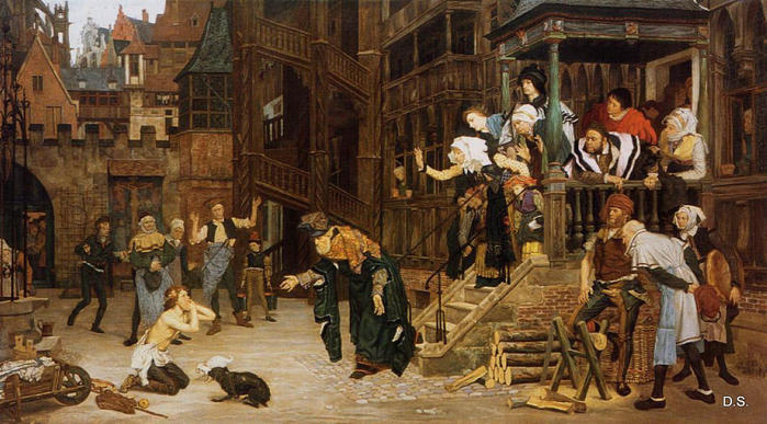 The Return of the Prodigal Son, 1862 (700x387, 76Kb)