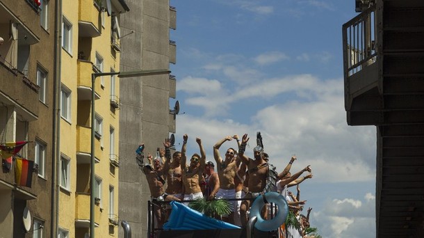 Кристофер-стрит парад в Берлине (Christopher Street Day parade in Berlin), 23 июня 2012 года.