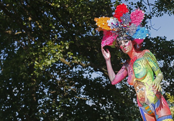 Чемпионат мира по бодиарт искусству в Пёртчах (World Bodypainting Festival in Poertschach), Австрия, 07 июля 2012 года