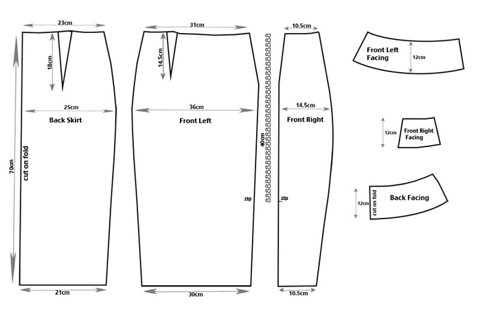 DIY pencil skirt pattern (700x457, 69Kb)