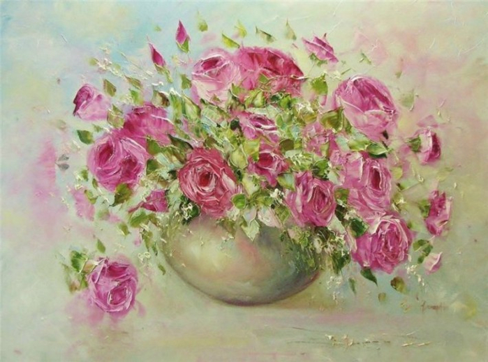 Цветочный букет от Joanna Domagalska27 (700x519, 359Kb)