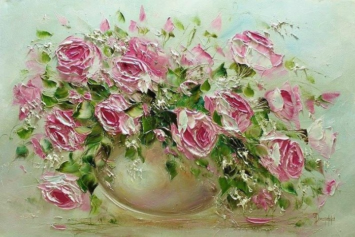 Цветочный букет от Joanna Domagalska31 (700x466, 407Kb)