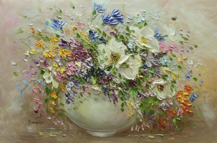 Цветочный букет от Joanna Domagalska33 (700x461, 353Kb)