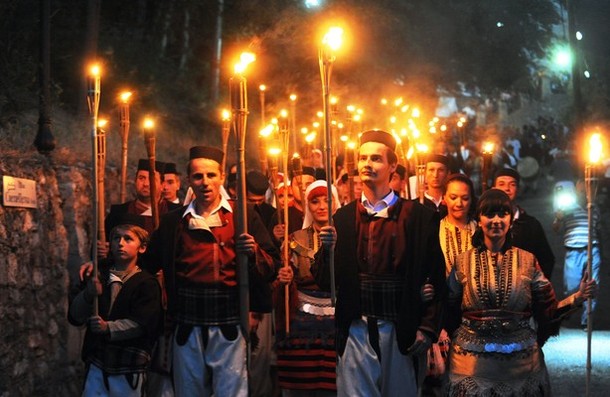 Петров день (Petrovden) в западной македонской деревне Галичик, 14 июля 2012 года