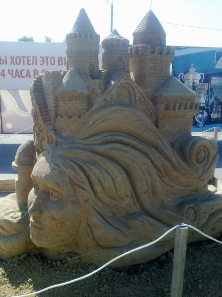 Международный фестиваль песчаной скульптуры 'Мультослов' (International Festival of Sand Sculpture 'Multostrov'), Санкт-Петербург, 18 июля 2012 года