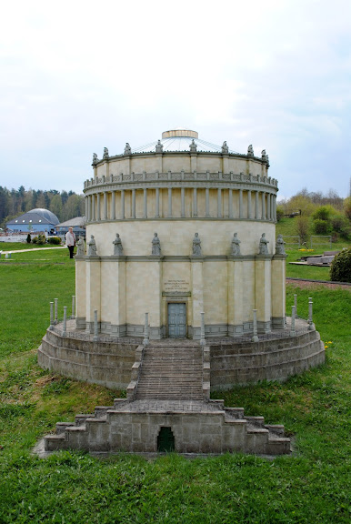 Парк миниатюр в Германии - Miniwelt Lichtenstein, Sachsen. 46876