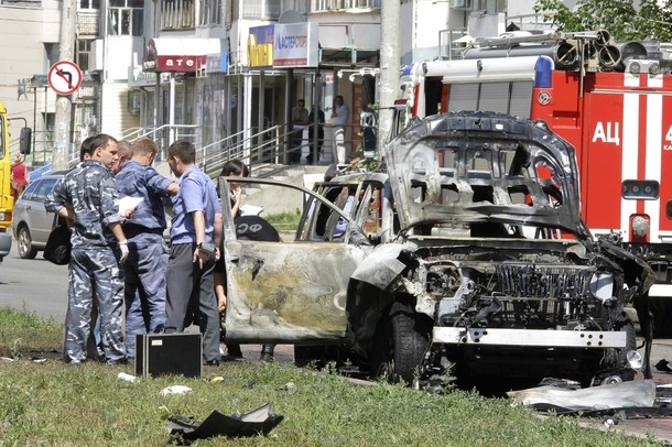 Взрыв заминированного автомобиля в Казани, 19 июля 2012 года