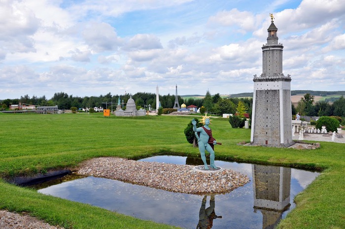 Парк миниатюр в Германии - Miniwelt Lichtenstein, Sachsen. 92676