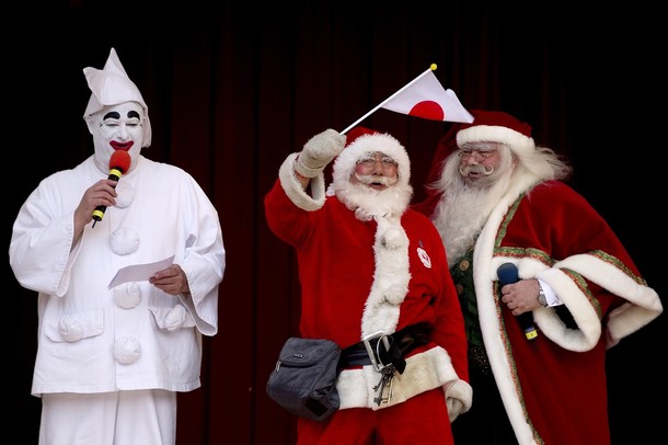 Всемирный конгресс Санта-Клауса (World Santa Claus Congress), в Баккен в Клампенборге, Копенгаген, 23 июля 2012 года