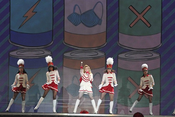 Концерт Мадонны в Олимпийском, Москва, 07 августа 2012 года