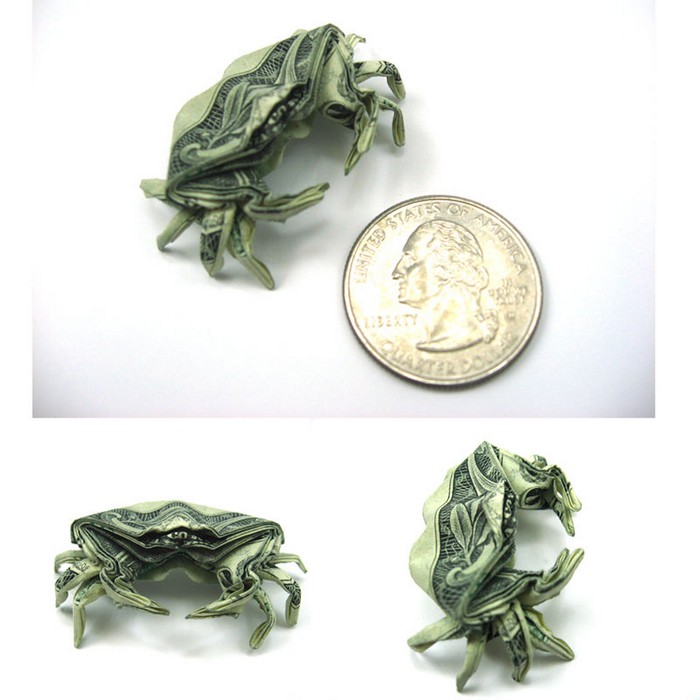 Креативные оригами из денег 20 (700x700, 66Kb)